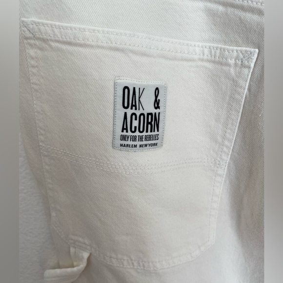 Oak & Acorn Everyday Carpenter Pants Womens 30 Mid Rise Cotton and Lyocell NWT - Picture 5 of 9